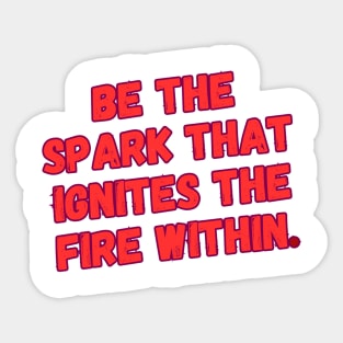 Sparky Sticker